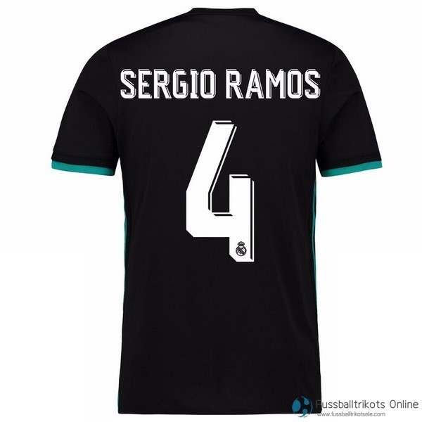 Real Madrid Trikot Auswarts Sergio Ramos 2017-18 Fussballtrikots Günstig